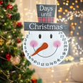 thumbnail image 4 of Rovga Christmas Ornaments Snowman Advent Calendar 2022 Until Christmas Countdown Indoor Outdoor Hanging Sign Christmas Decoration Wall Decor White One Size, 4 of 8