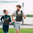 thumbnail image 5 of Adjustable Weighted Vest, 12/18LBS, Soft and Washable, Weighted Vest Women and Men, With Shoulder Pad and Chest Pocket for Phone, 5 of 5