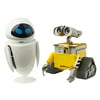Pixar Wallâ€¢E and Eve Figures True to Movie Scale Character Action Dolls Highly Posable with Authentic Storytelling, Collecting, Wall¢â‚¬¢E Movie Toys for Kids Gift Ages 3 and Up