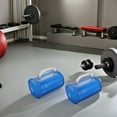 thumbnail image 4 of COMPUKAS 2Pcs Portable Adjustable Water Dumbbells Blue Fitness Weights for Home Workout Use, 4 of 7