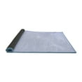 thumbnail image 2 of Ahgly Company Indoor Rectangle Solid Blue Modern Area Rugs, 3' x 5', 2 of 4