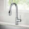 thumbnail image 6 of Kraus Kpf-1626 Coda 1.8 GPM Single Hole Kitchen Faucet - Black, 6 of 7