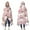 Shih Tzu Dogs, variant on Wearable Blanket,Bulldog Dog and Footprints Hooded Wearable Flannel Blanket for Adults & Teens,Winter Poncho Shawl Wrap Cape Cozy Anti-Pill,50"x60"