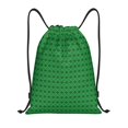 thumbnail image 1 of Xecao Green St. Patrick’s day Pattern Sports Drawstring Backpack - String Swim Gym Bag with Wet Proof Pocket for Women&Men-Medium, 1 of 6