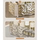 thumbnail image 5 of pstuiky Estante de baño con diseño de glaciar, estante de pared para baño, estante para inodoro de pared sin perforaciones, 5 of 9