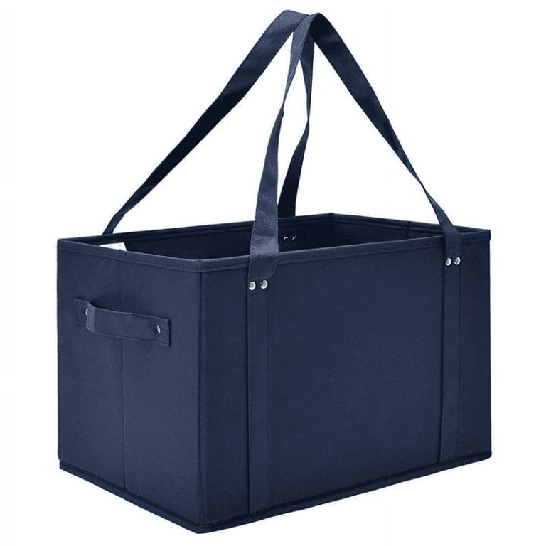 Multi Storage Compartment Large Heavy Duty Canvas Shopping Grocery