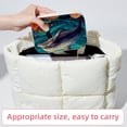 thumbnail image 6 of Dolphin Velvet Portable Travel Organizer with Removable Compartment - Gift with Bracelet Holder, Jewelry Box, and Jewelry Organizer, 6 of 7