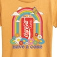thumbnail image 3 of Coca-Cola - Have A Coke Rainbow - Women's Short Sleeve Graphic T-Shirt, 3 of 6