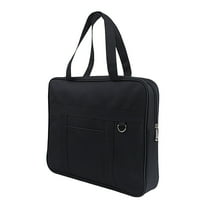 Professional File Organizer Bag for Business Meetings, Office Document Tote with Spacious Compartments, Durable Shoulder Carry Bag, Portable File Carrier for Work & Conference