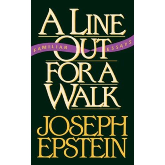 Pre-Owned A Line Out for a Walk : Familiar Essays (Paperback) 9780393308549