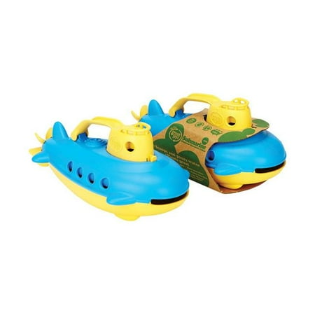Submarine, Blue & Yellow - Plastic 6 Month