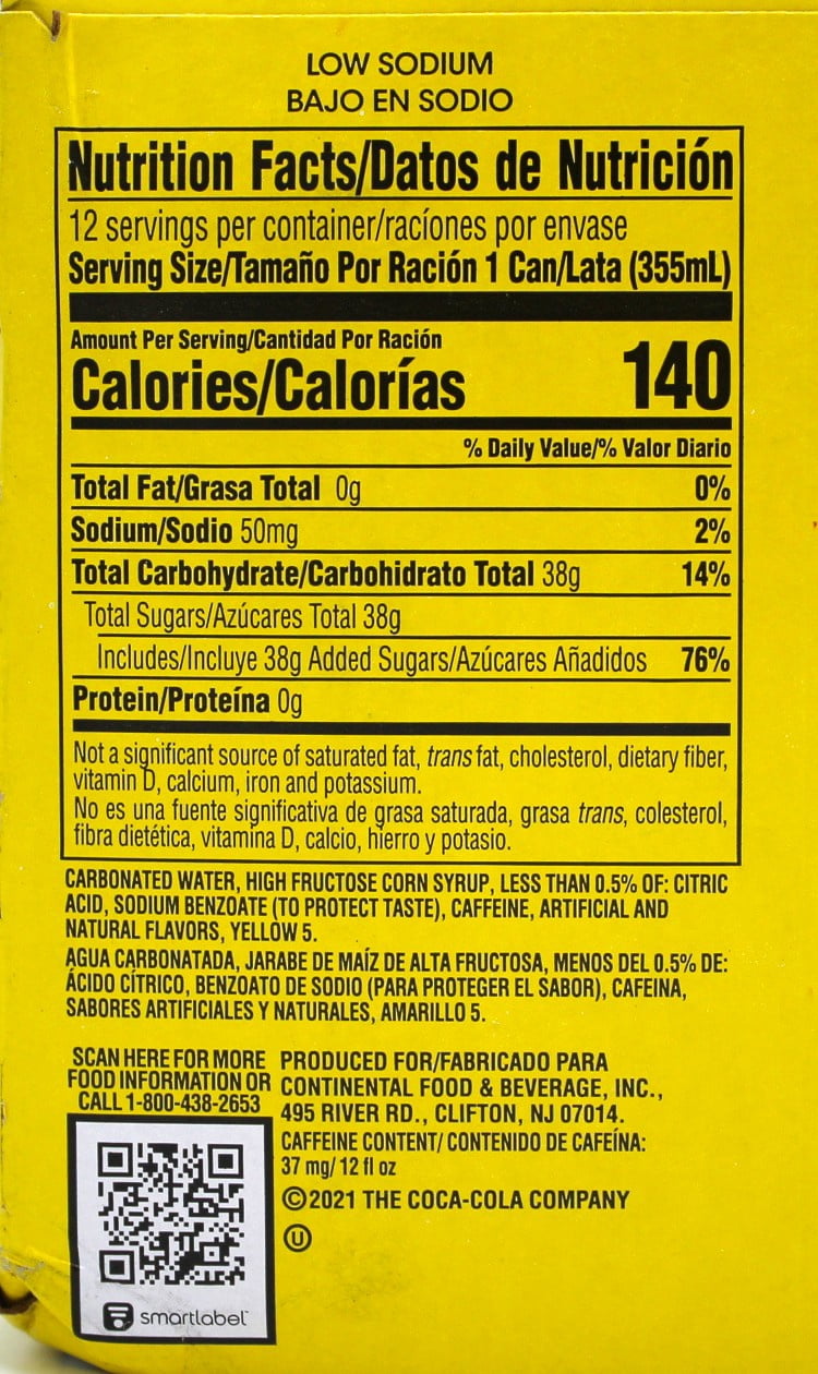 Inca Kola Soda, 12 Pack, 12 fl oz Cans