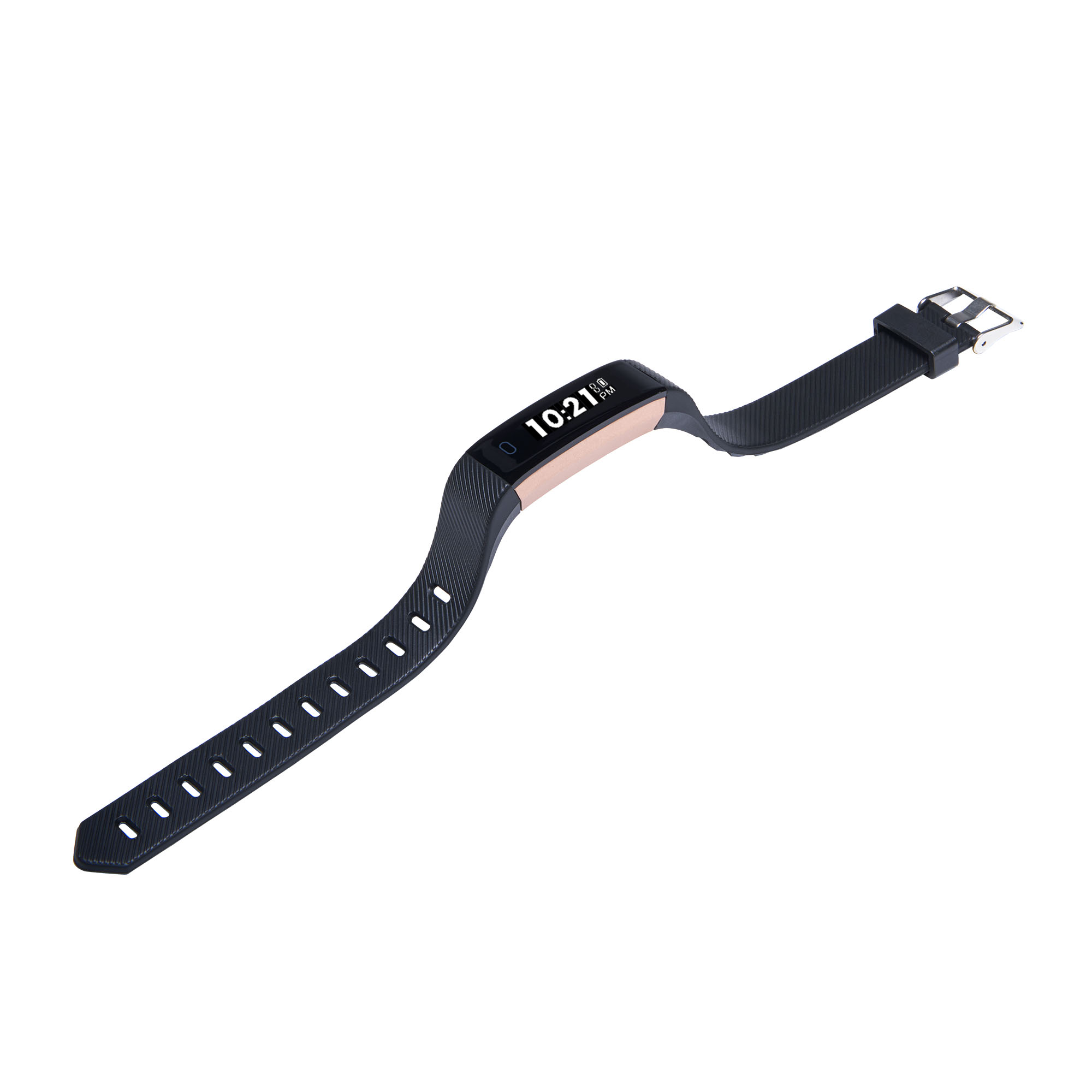 iTech Sport Activity Tracker Smart Watch with Interchangeable Strap, Color: Black/Navy