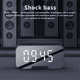 thumbnail image 5 of Reloj Despertador Digital Led Con Bocina Bluetooth Y Radiofm negro, 5 of 5