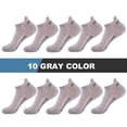 thumbnail image 1 of 10 par/lote de calcetines de alta calidad para hombre, calcetines deportivos de algodón transpirables al tobillo, malla informal atlética de verano, calcetines cortos de corte fino, regalos Tan Jianjun unisex, 1 of 2