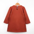 thumbnail image 4 of HBYJLZYG Woolen Dress For Girls, Winter Baby Long Sleeve Bowknot Solid Color Loose Woolen Dress 2-8 Years Xmas Baby Shower Gift, 4 of 9