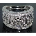 thumbnail image 4 of Midwest Jewellery 14K White Gold Wedding Set Semi Mount Fits 1ct Round 0.60ct (i1/i2, h/i), 4 of 4
