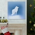thumbnail image 5 of Arctic Wolf Minimalism - Canvas, 5 of 10