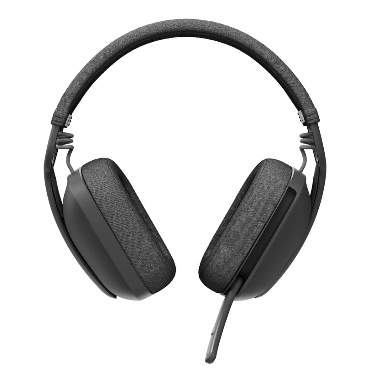 Logitech Zone Vibe Wireless Closed-Back Over-Ear Stereo Headset with Native Bluetooth for Business, Microsoft Teams Certified, Graphite
