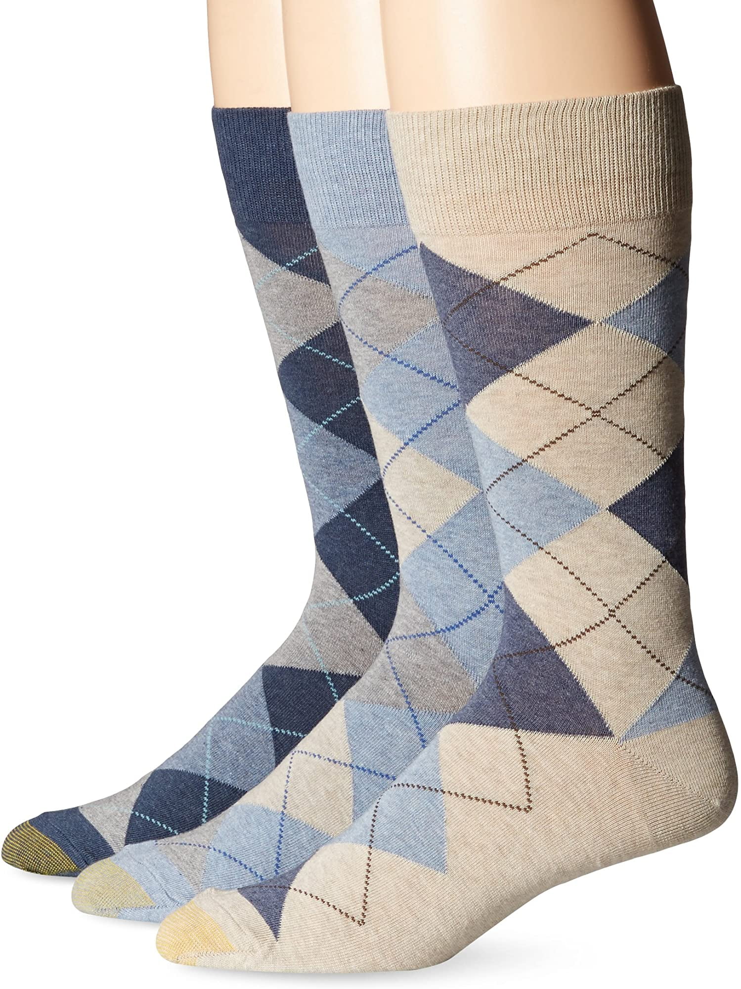 Gold Toe mens Carlyle Argyle Crew Socks, 3 Pairs Walmart Canada