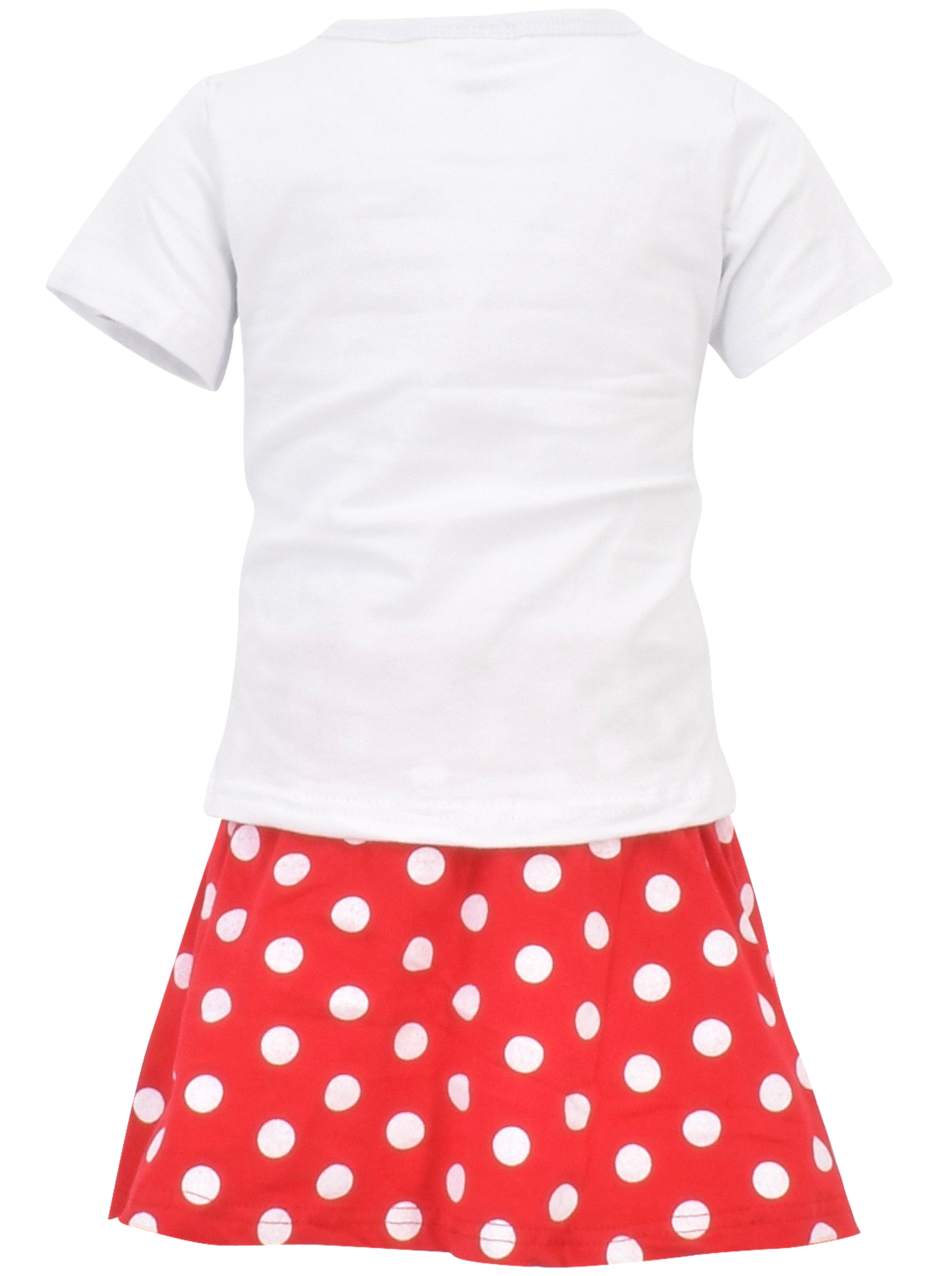 Unique Baby Girls Back to School Apple Skirt Boutique Outfit (4T/M, Red) - image 3 of 4