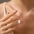 thumbnail image 2 of S925 Sterling Silver Initial Necklaces for Women Dainty 14k Gold Plated Letter Name  Pendant Necklace A-Z Personalized Tag Charm Chain Jewelry Christmas Gifts for Mother Daughter, 2 of 12