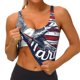 thumbnail image 3 of Balery Mallard Duck With American Flag Sujetadores deportivos con espalda cruzada para mujer, acolchados, sin costuras, de alto impacto, ideales para yoga, gimnasio, entrenamiento y fitness.-, 3 of 8