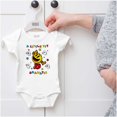 thumbnail image 5 of PACMAN Game A Little Bit Dramatic Romper Boys or Girls Infant Baby Brisco Brands NB, 5 of 6