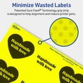 thumbnail image 5 of Avery Printable Heart Labels, Neon Yellow, 2-9/32" x 1-27/32", 960ct, 5 of 11
