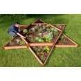 thumbnail image 2 of Frame It All Tool-Free Classic Sienna Raised Garden Bed Garden Star 12' x 12' x 11' - 2" profile, 2 of 11