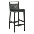 thumbnail image 4 of SAFAVIEH Darin Bar Stool Black / Black, 4 of 7