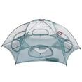 thumbnail image 4 of Aparejo de pescar Irfora 4/6/8/10 Trampa de Pesca Automática para Agujeros Red de Pesca Portátil Plegable Camarones de Peces Minnow Crab Mesh Trap Cage Irfora Aparejo de pescar, 4 of 7