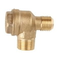 thumbnail image 3 of 2 Port Brass Male Threaded Check Valve Connector Tool for Air Compressor 20X16Mm, 3 of 6