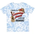 thumbnail image 3 of Inktastic I Listen to Country Music with My Mommy with Guitar and Hat Boys or Girls Toddler T-Shirt, 3 of 5