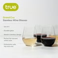 thumbnail image 3 of True Vino Wine Glasses for Red and White Wines, Wedding Gifts 21oz Set of 4, 3 of 10