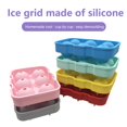 thumbnail image 2 of Ice Cube Mold Non-stick Easy to Demold Food Grade Silicone 6 Grids Ice Ball Making Mold Home Supply, 2 of 12