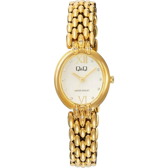 Reloj Q&Q F16A-004PY Ladies-Dorado