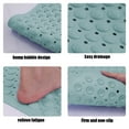 thumbnail image 6 of Non-Slip Bath Mat with Suction Cups | Dolphins Design Foot Scrubber | PVC Waterproof Floor Mat for Shower & Bathtub | 35x70cm Quick-Dry Bathroom Mat in 5 Colors, 6 of 6