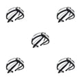 thumbnail image 3 of Sonducket Banda para el cabello Pearl Knot Diadema Estilo elegante Hairbands Pearls Wrap Multicolor Ajustable Diademas estrechas Negro Negro 5piezas, 3 of 6