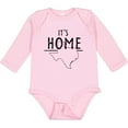 thumbnail image 3 of Inktastic Its Home- State of Texas Outline Distressed Text Boys or Girls Long Sleeve Baby Bodysuit, 3 of 5