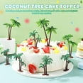 thumbnail image 3 of Luxshiny 16 Pcs Tropical Palm Tree Cake Toppers Plastic Coconut Tree Decorations for Birthday, Party, Cupcake and Cake, 3 of 7