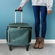 We R Crafters 360 Degree Rolling Craft Storage Bag-Mint