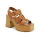 thumbnail image 4 of Elegante Sandalia Con Tacon Unica Para Dama Armañac 22-26 terracota 25, 4 of 6