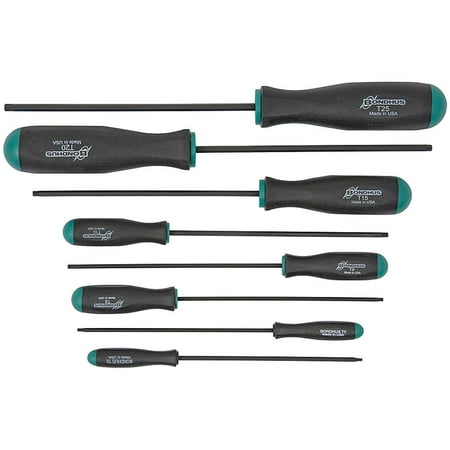 

Bondhus 8Pc Torx Screwdriver Set T6-T25