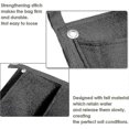 thumbnail image 5 of Wall Grow Bag, Wall Mounted Planter Grow Bag Flower Container Black Plant Bag (2 7 Pockets) - Ya, 5 of 5