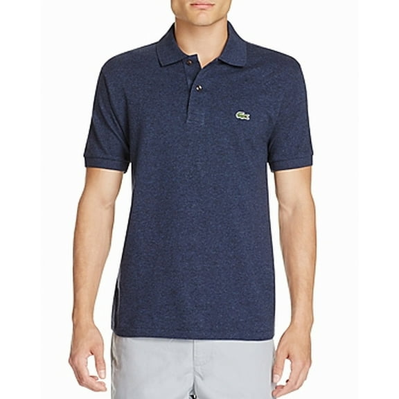 Lacoste Men's Pique Polo Blue Size 6
