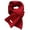 Red2, variant on 2025 Fashion Winter Scarf - Winter Wool Knitted Scarf Women Men Solid Color Ribbed Knit Long Neck Scarf Pashmina Soft Warm Collar Scarf 64.96'',Color:Yellow1