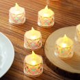 thumbnail image 4 of Velas de Té LED sin Llama AYMXZT Paquete de 24 para Halloween y Navidad, 4 of 9
