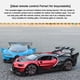 thumbnail image 4 of Vogacara Coche de juguete RC con Control remoto, coche de carreras recargable, juguete inalámbrico de carreras de alta velocidad, coche de juguete para Juguetes Educativos Rojo Bugatti Vogacara FN000522-01B, 4 of 6