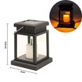 thumbnail image 2 of Solar Small Palace Lantern LED Candle Lantern Retro Palace Lantern Trumpet Wind Lamp, 2 of 4